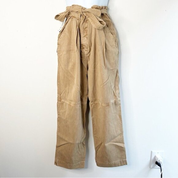 Wilfred Free Aritzia Isabella Pants Crop Trousers Cargo High Waist straight leg - Picture 16 of 16